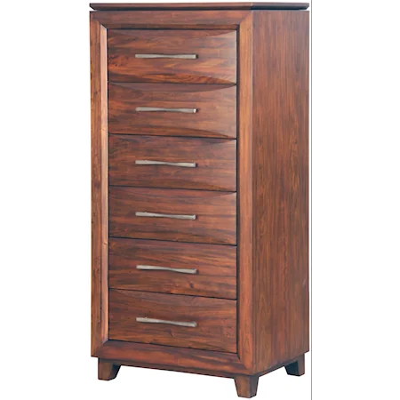 Lingerie Chest with Six English Dovetail Drawers